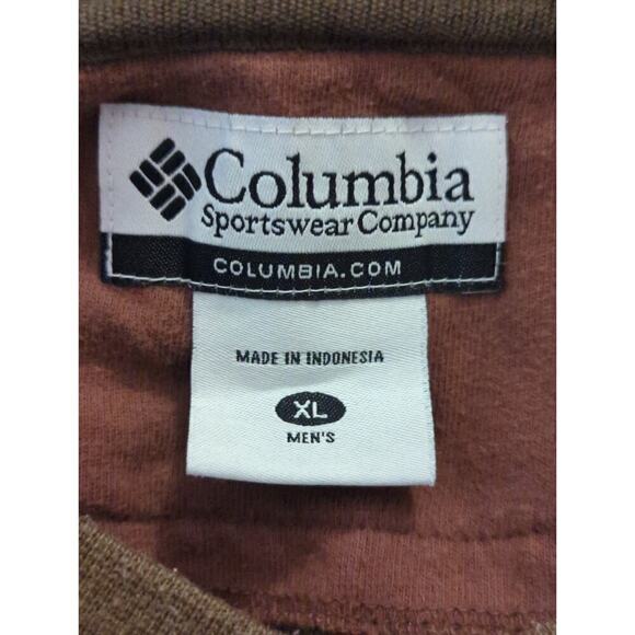 Columbia Mens Green V-Neck Pullover Sweater‎ Cabincore Casual Size XL - Picture 7 of 9